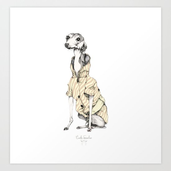 he would never do it Art Print