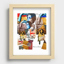 Made in Britian Recessed Framed Print