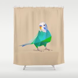 Parakeet Shower Curtain