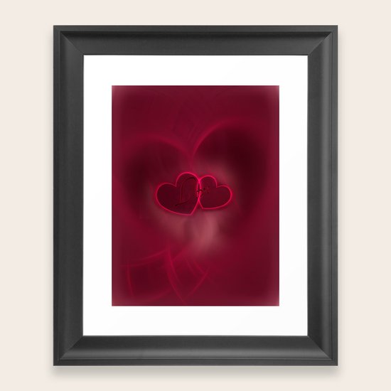 Love Framed Art Print