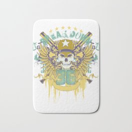 Skull Army Bath Mat