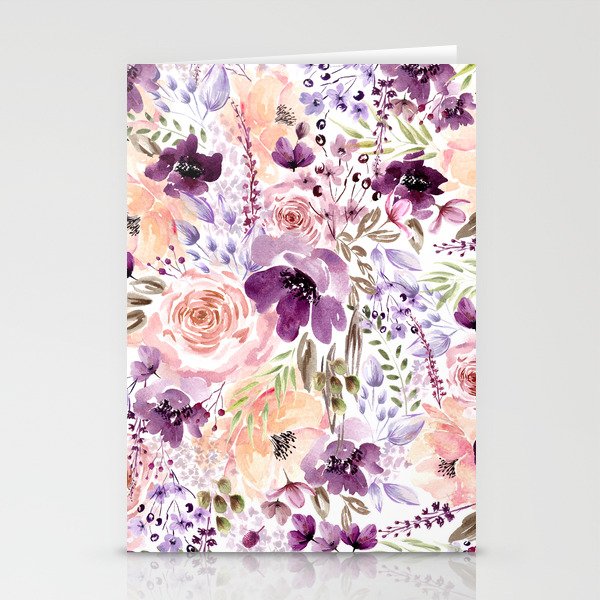 Floral Chaos Stationery Cards
