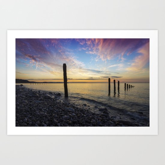 Ocean Sunset Art Print