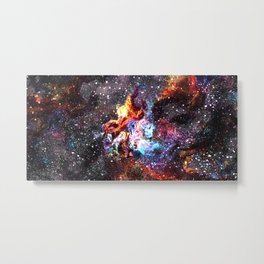 Vast: Nebula A1 Metal Print | Digital, Space, Houdini, Stars, Sci-Fi, Nebula, Graphicdesign 