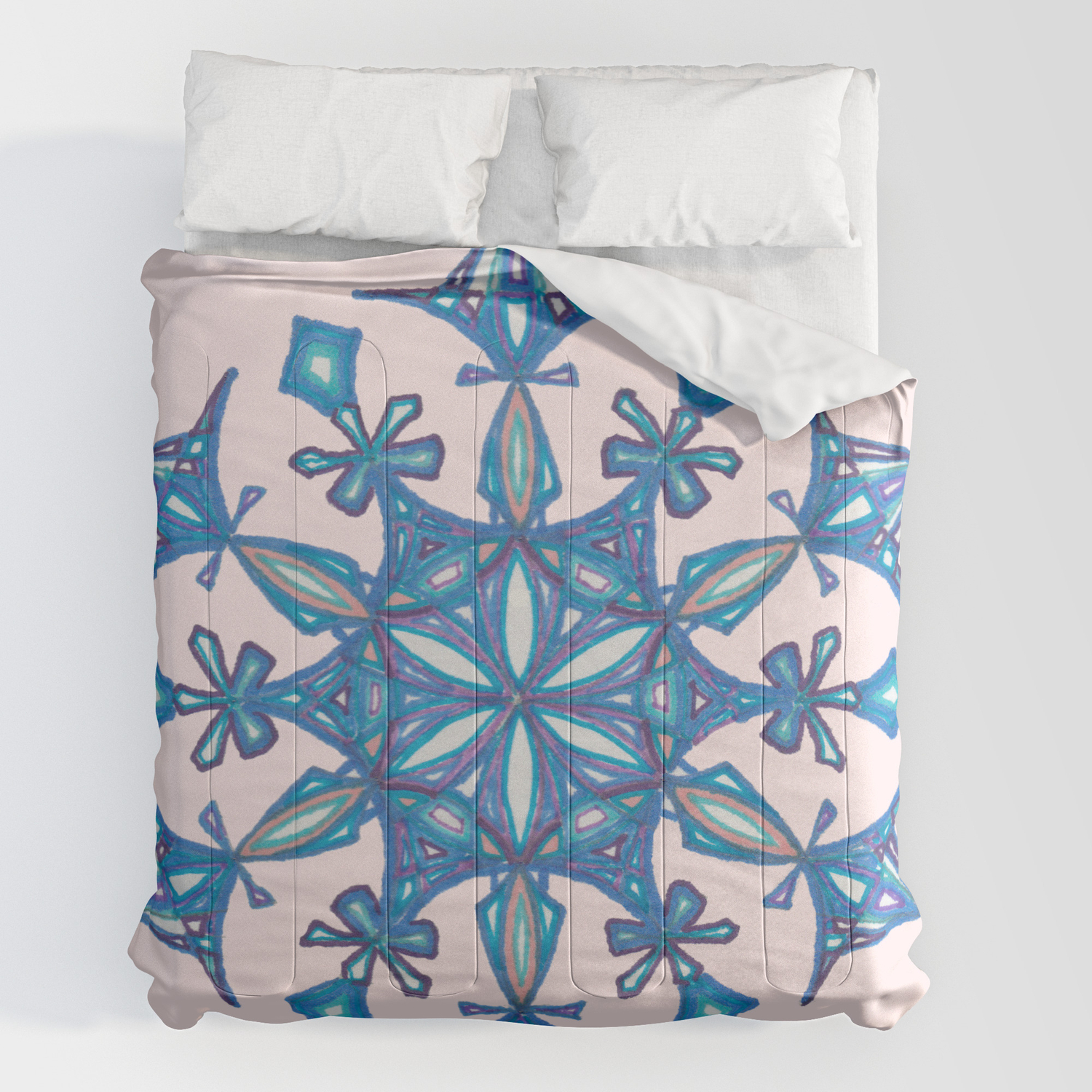 Geometric Jam Pillow
