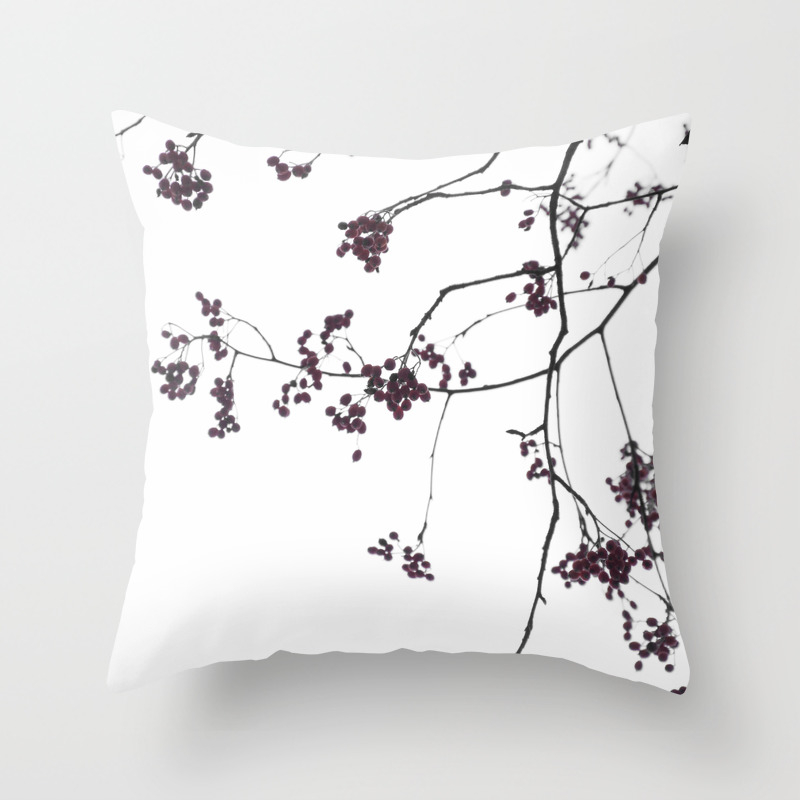 Birds Happy Place Throw Pillow By Studio Nahili Society6