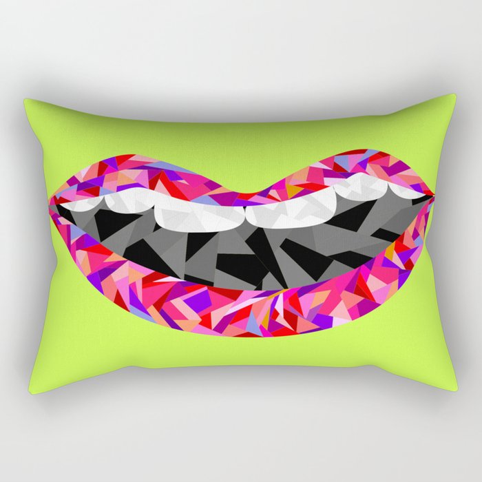 The smile of colors  Rectangular Pillow