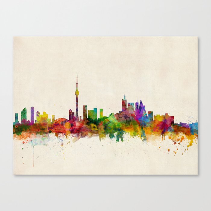 Toronto Skyline Canvas Print