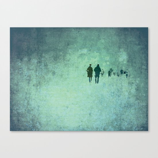 People Canvas Print