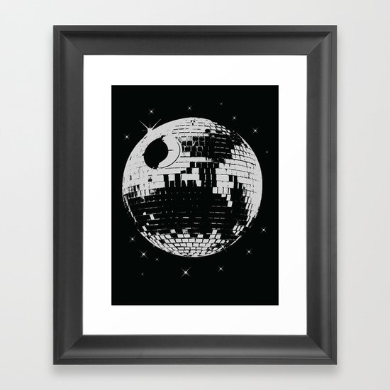 thats not a disco Framed Art Print