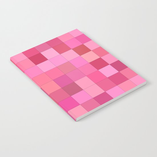 Girly squares Notebook