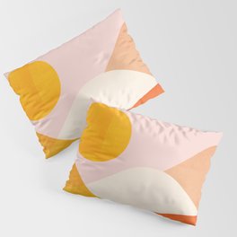Abstraction_Mountains_Minimalism_001 Pillow Sham