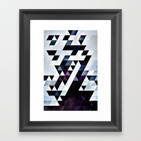 MODYRN LYKQUYR Framed Art Print