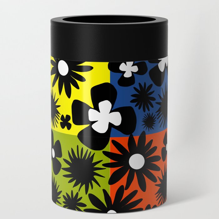 Multicolor Modern Tropical Wild Flowers Can Cooler