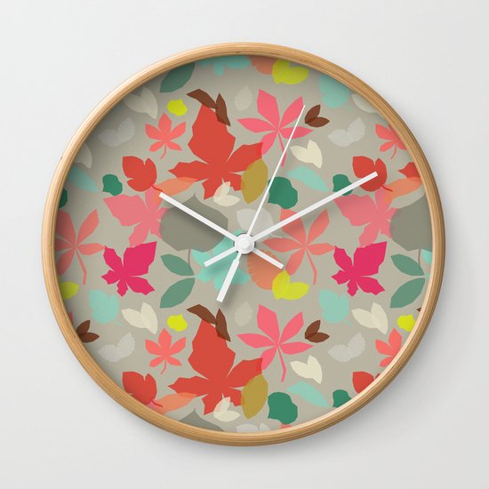 spring and fall Wall Clock