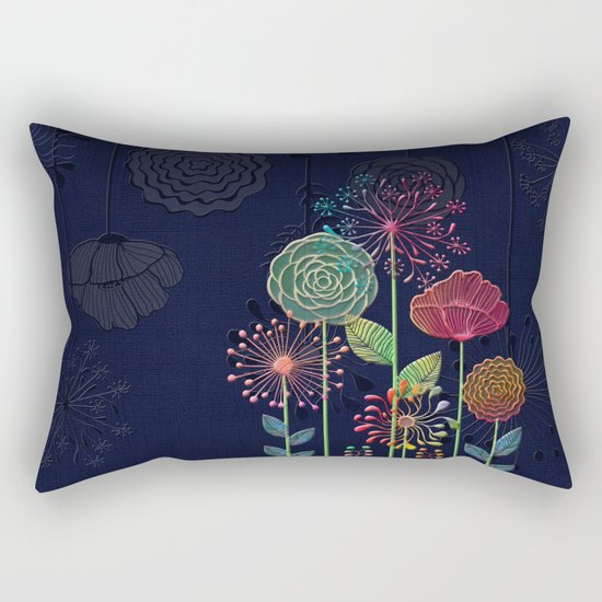 Flower Tales 2 Rectangular Pillow