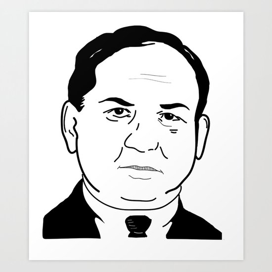 Joe 'The Boss' Masseria Art Print