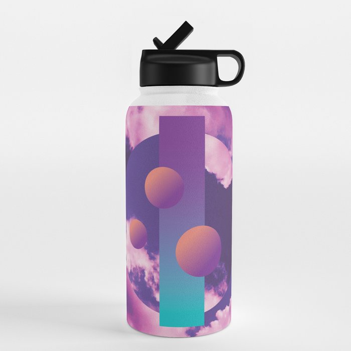 Aesthetic wave' Water Bottle