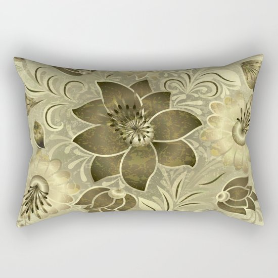 Shabby flowers #11 Rectangular Pillow