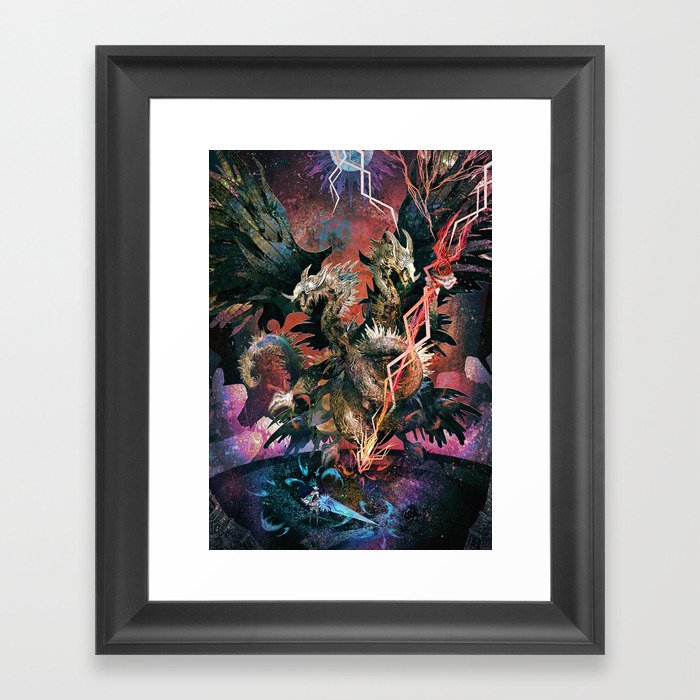 Dragonlord Framed Art Print