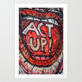 Act Up! Art Print