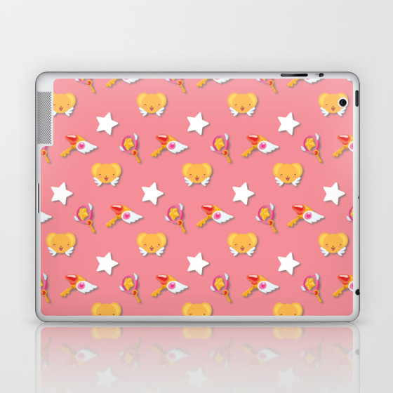 Wallpaper Cardcaptor Sakura Pattern Laptop Ipad Skin By Isweartokira For Android Free