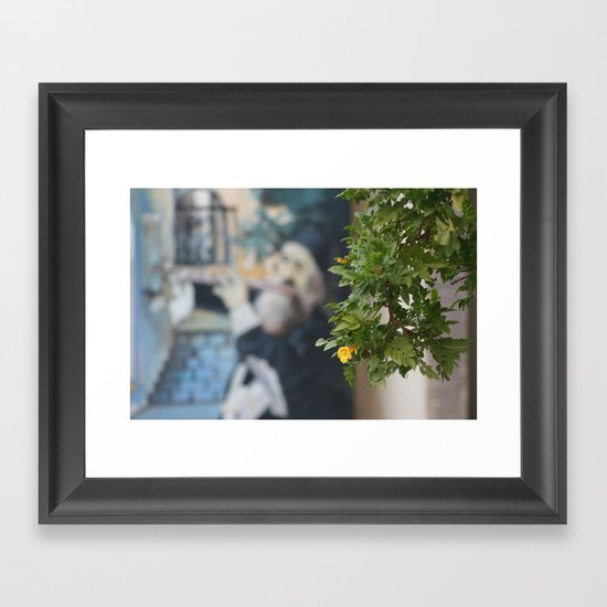 Tzfat Street Art Framed Art Print