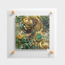 Emerald, the Birthstone of Taurus Floating Acrylic Print