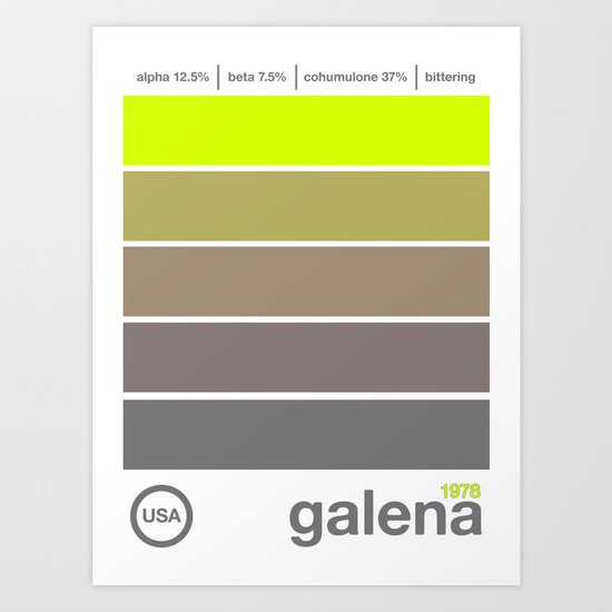 galena//single hop Art Print
