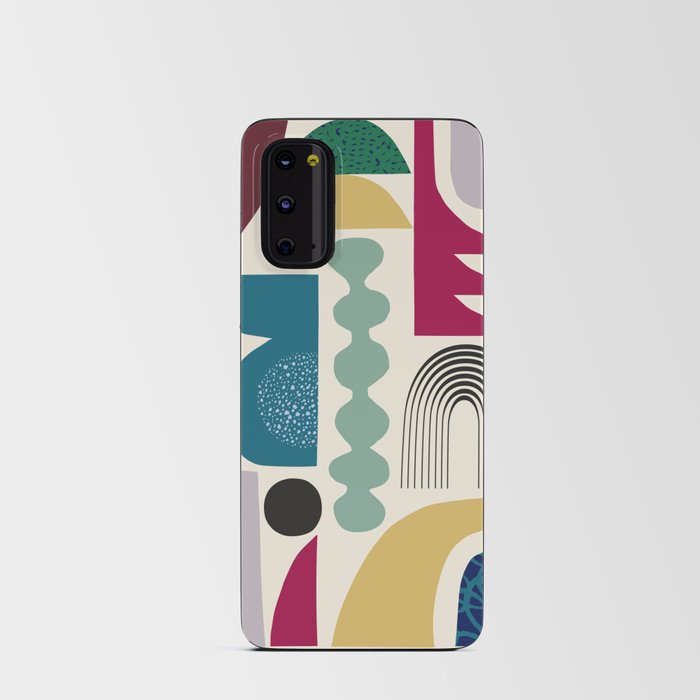 Mid Century Modern Pattern 003 Android Card Case