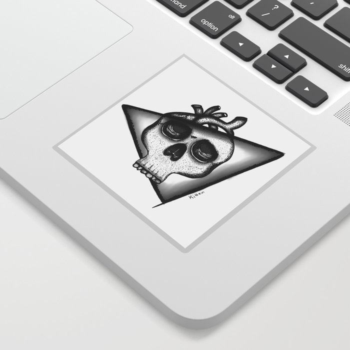 Heart head Sticker