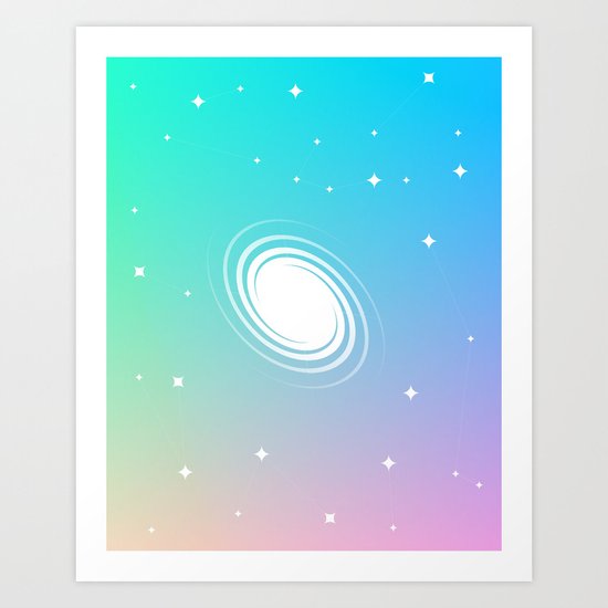 Von Neumann Machine – galaxy Art Print
