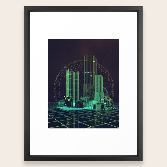 OLD TERRITORY (everyday 04.08.18) Framed Art Print by beeple | Society6