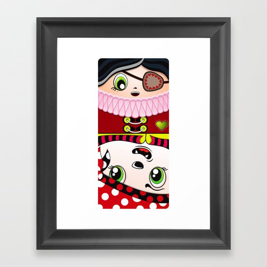 Beware the Square II Framed Art Print