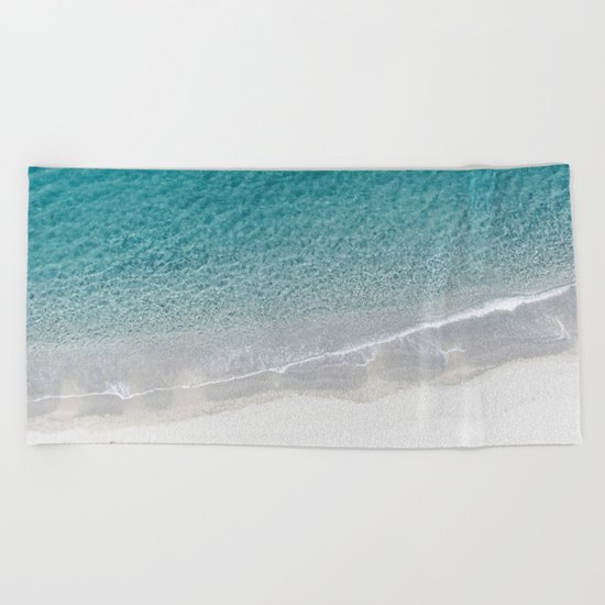 Drone Beach Beach Towel