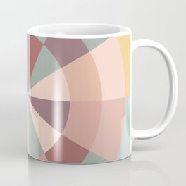 Radial art 2 - Earth tone Coffee Mug