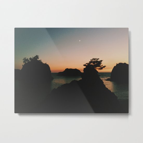 Southern Oregon Coast Sunset Metal Print
