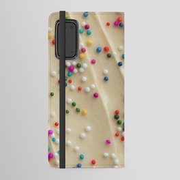 Vanilla Frosting & Candy Sprinkles Android Wallet Case