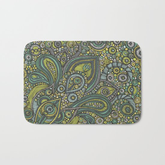 Blue safari Bath Mat