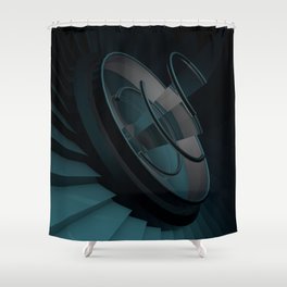 The Machine Shower Curtain