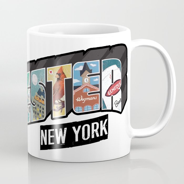 Rochester New York vintage t shirt Coffee Mug