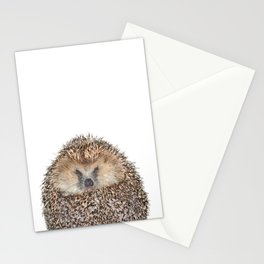 Hedgehog Stationery Card
