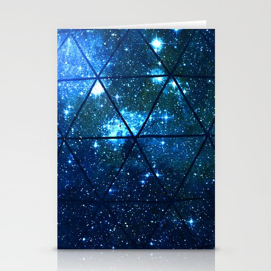 Star Geodesic Stationery Cards