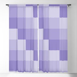 Four Shades of Lavender Square Blackout Curtain
