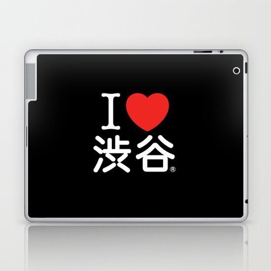 I ♥ Shibuya Laptop & iPad Skin