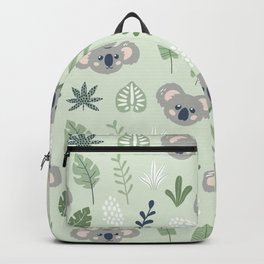 Cute Koalas Print Backpack