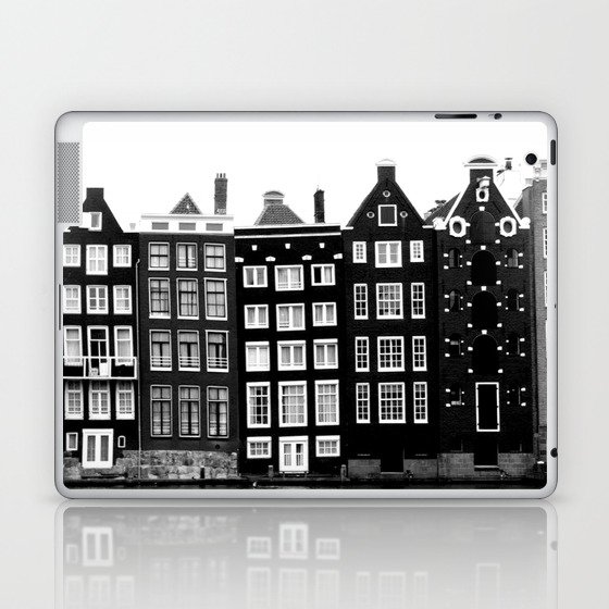 The canal houses of Amsterdam Laptop & iPad Skin