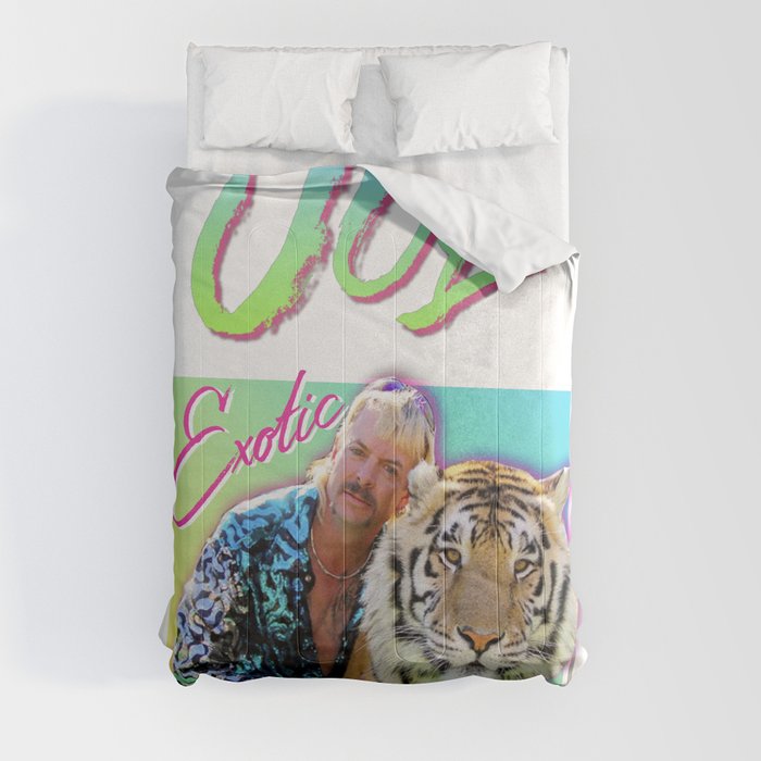 Tiger King Joe Exotic 80s style Comforter