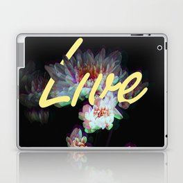 Live - Floral Pop Laptop & iPad Skin