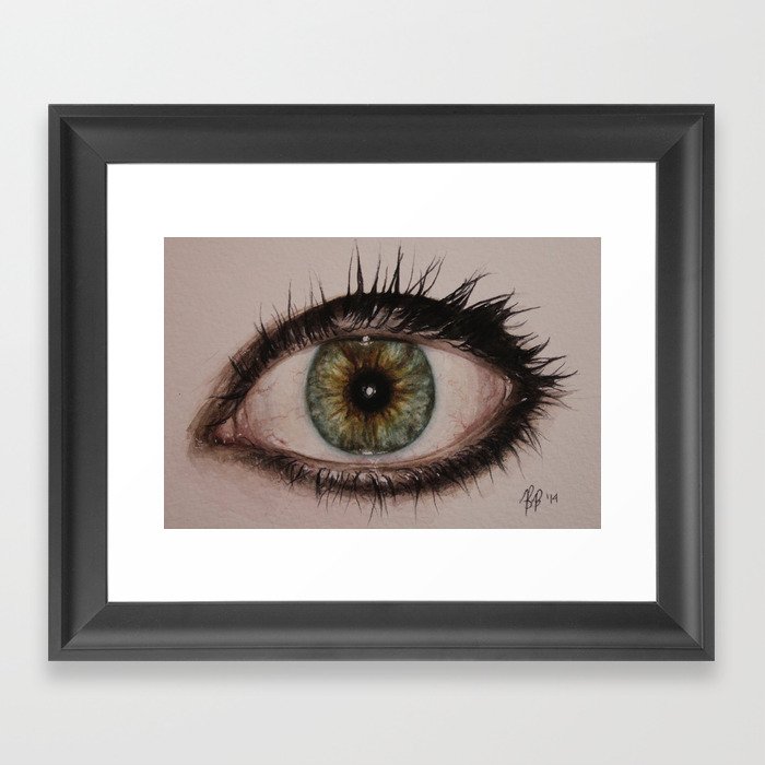 Eye Know Framed Art Print